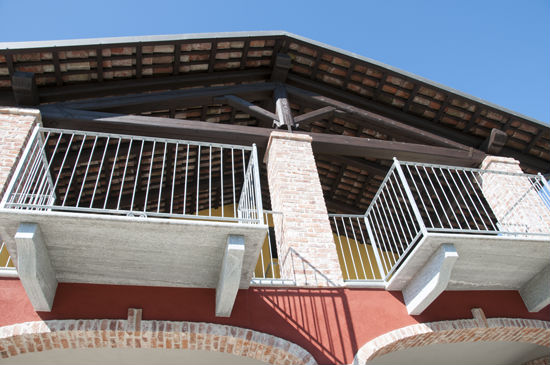 Il terrazzo dell'appartemento Mimosa