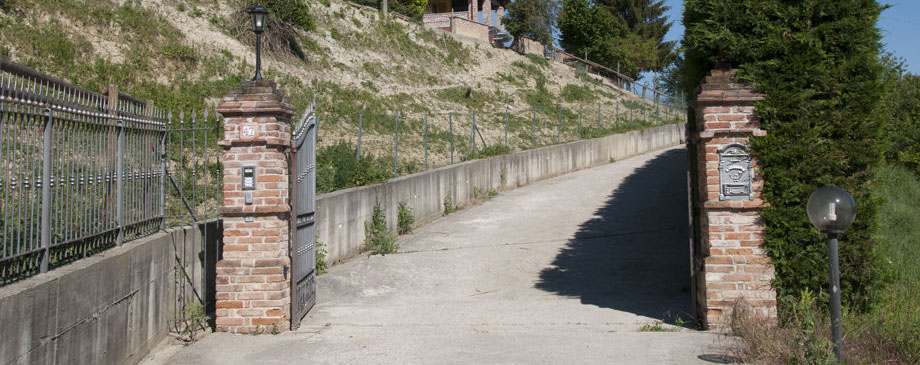 Ingresso all'agriturismo