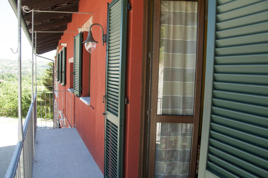 Le Langhe viste dall'appartamento Rosa