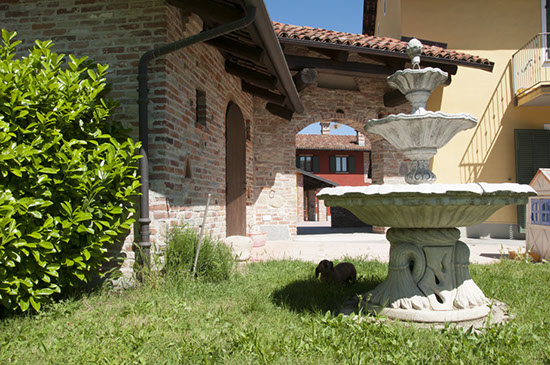 Giardino con la fontana